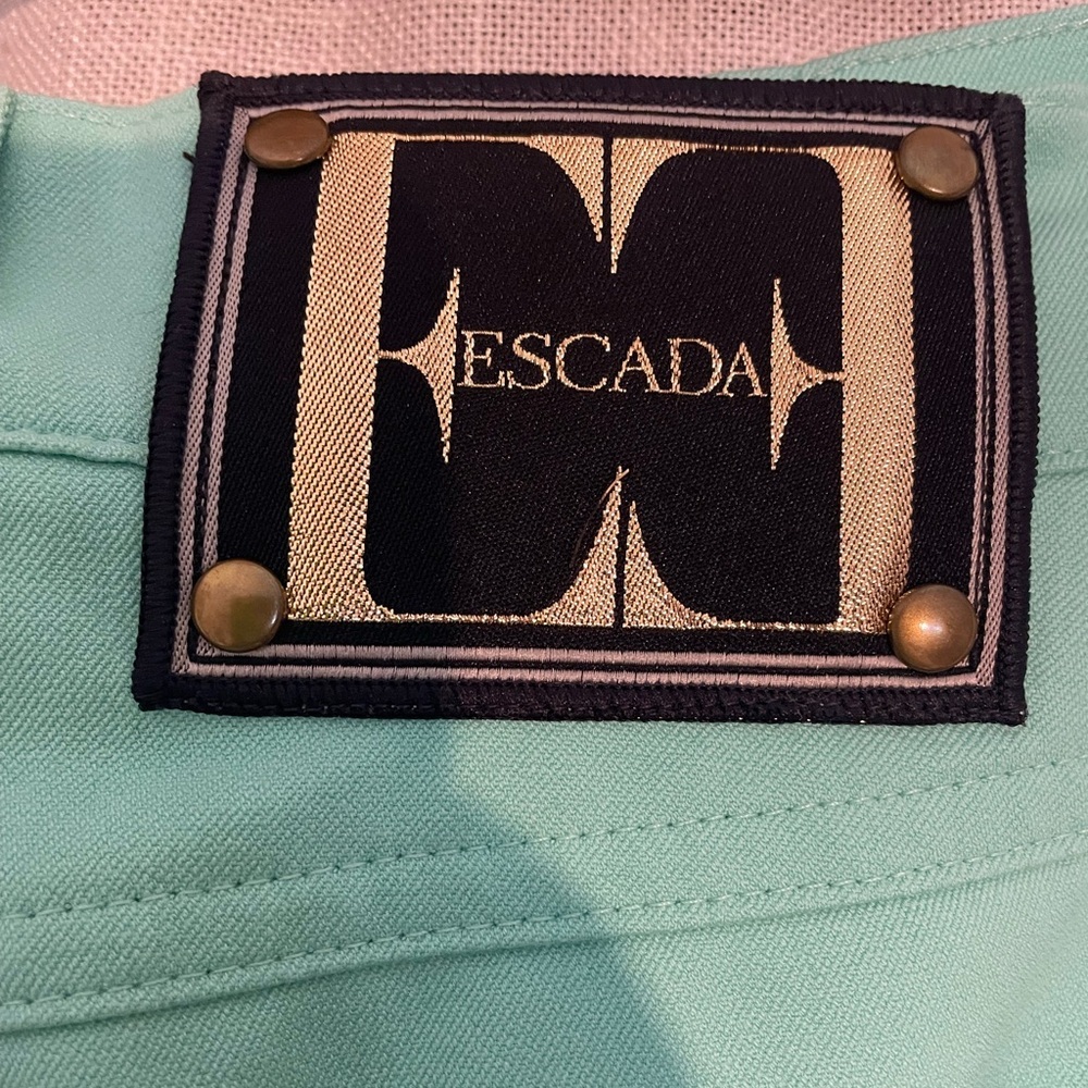ESCADA Women's Vintage Y2K High waisted Slim Straight Pant 38‎ MEDIUM - Picture 4 of 7